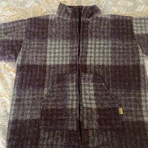 Molina Vintage Men’s Plaid Wool Jacket